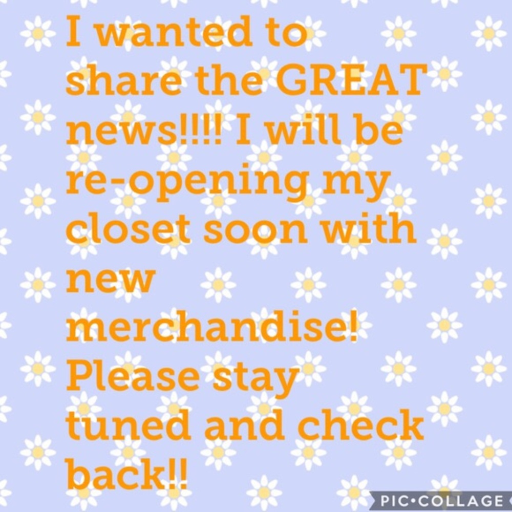 Please visit soon! Be open in the next few weeks!!